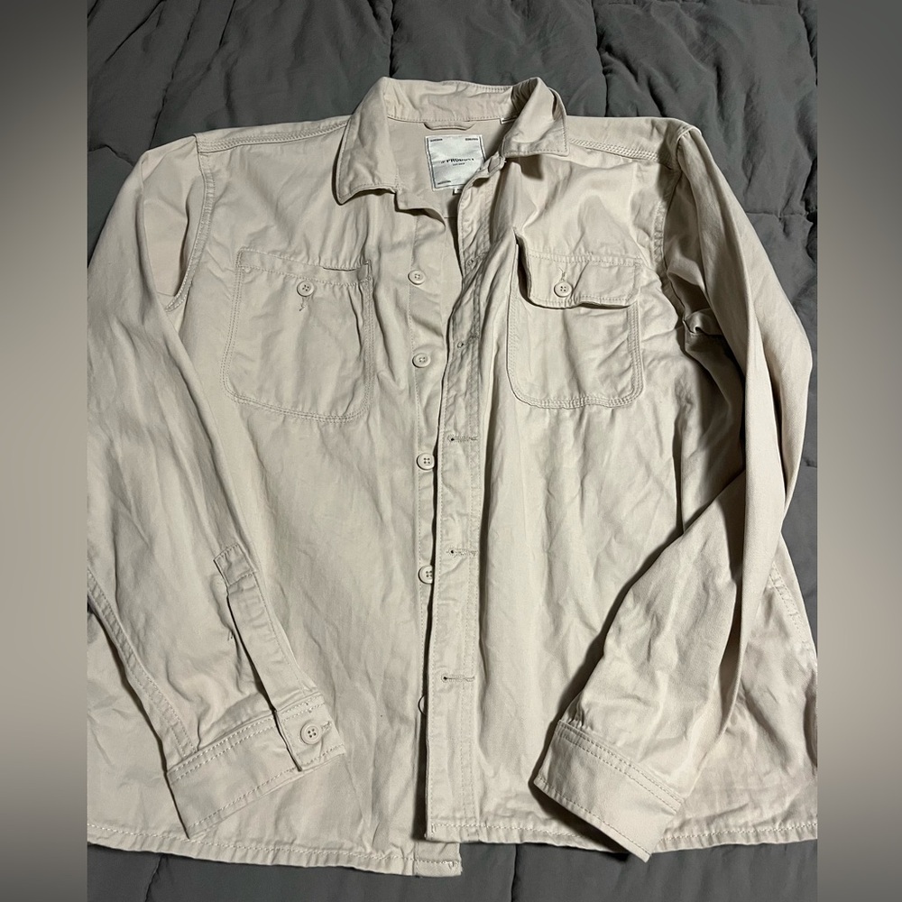Men's Cream over shirt